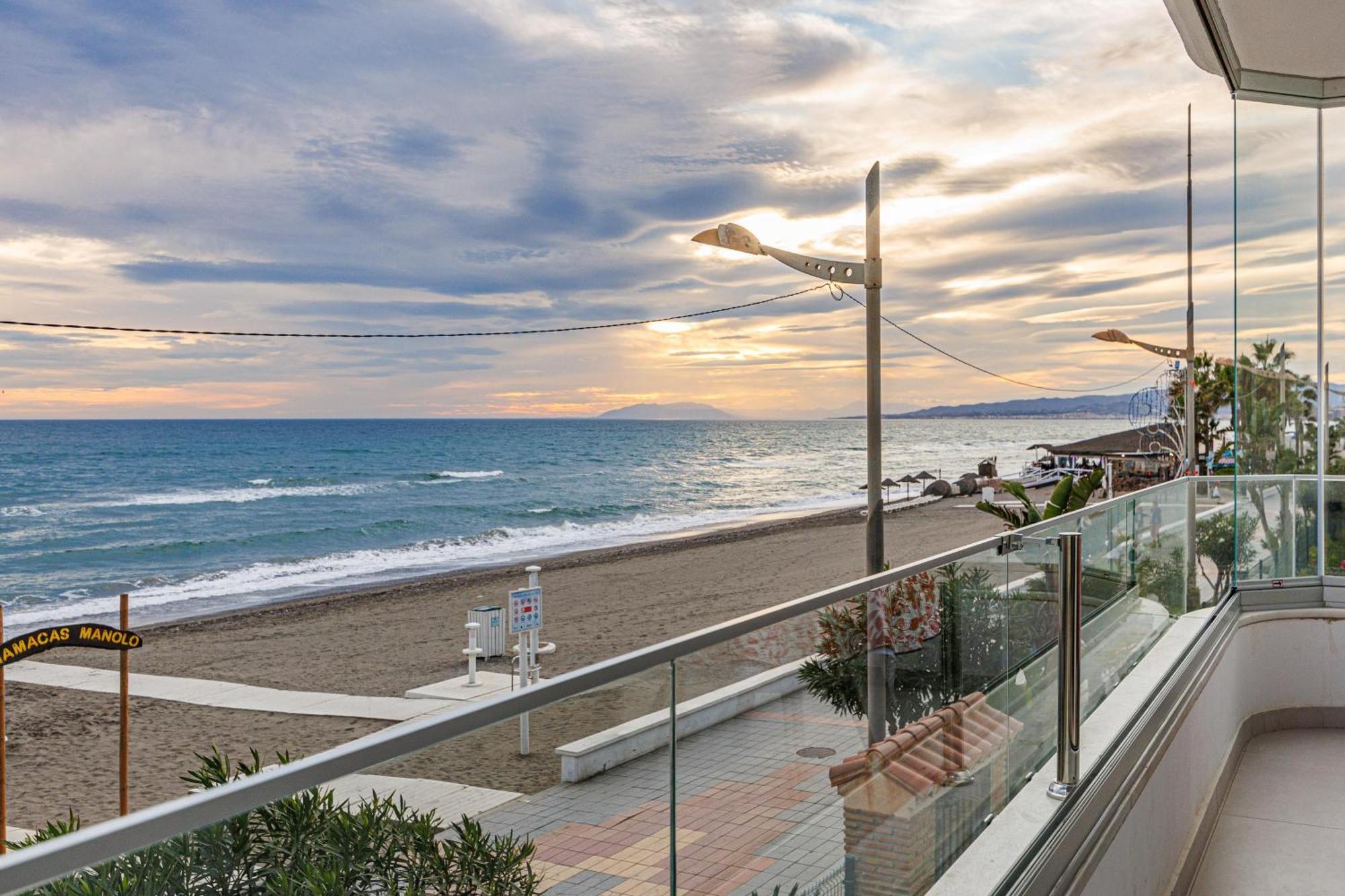 Laguna Beach Wohnung Mit Freiem Meerblick Torrox Esterno foto
