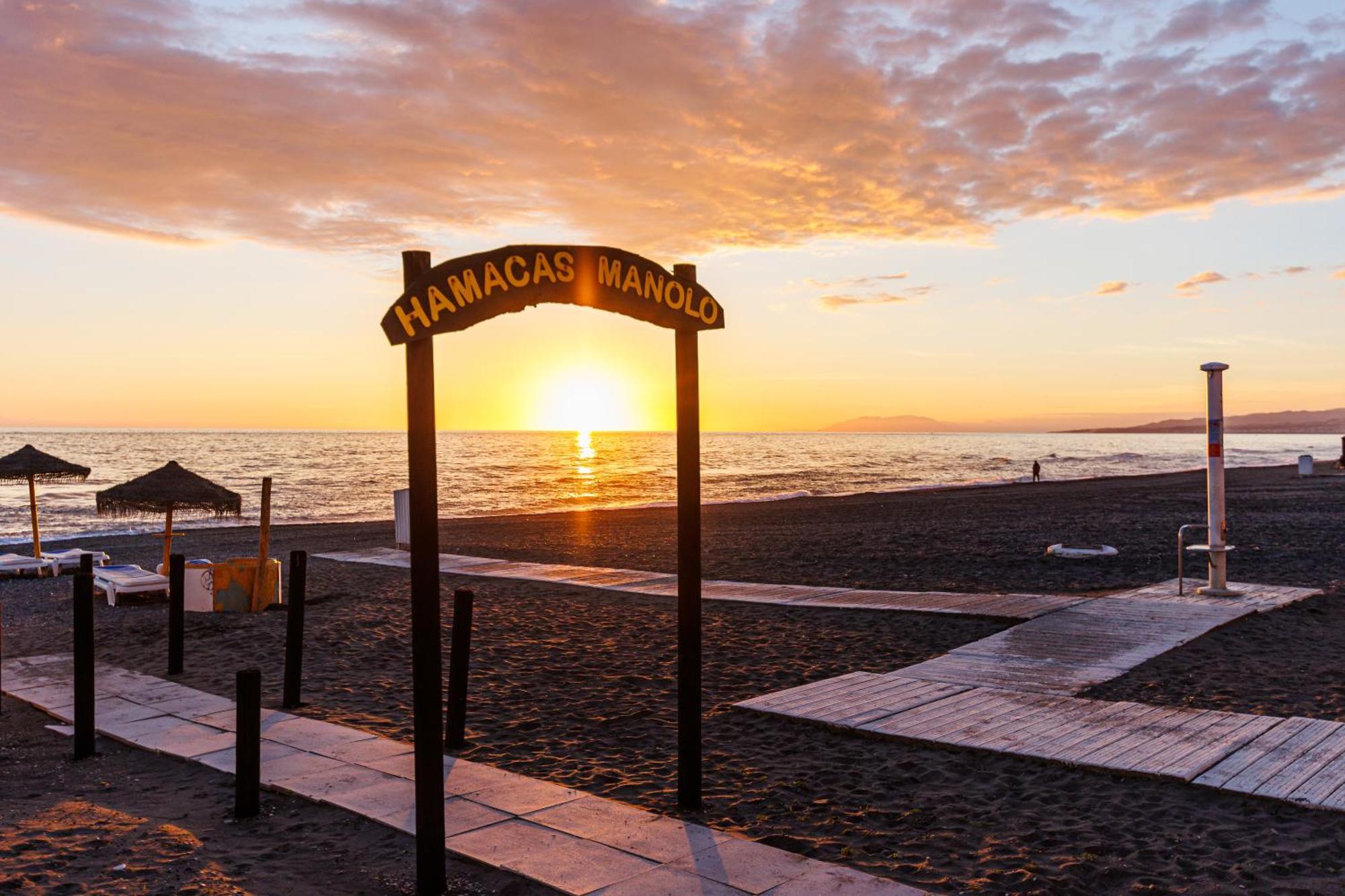 Laguna Beach Wohnung Mit Freiem Meerblick Torrox Esterno foto