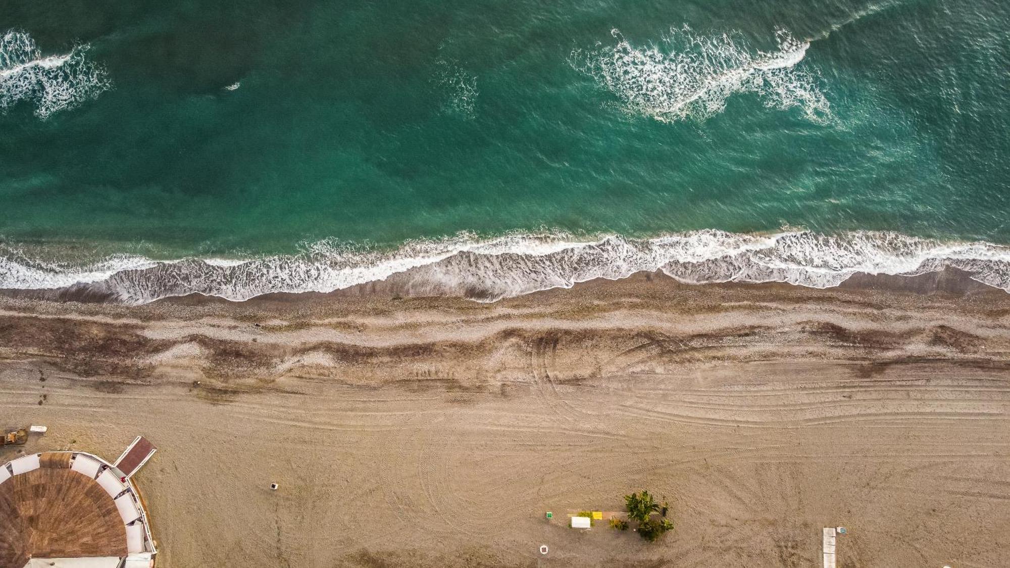 Laguna Beach Wohnung Mit Freiem Meerblick Torrox Esterno foto