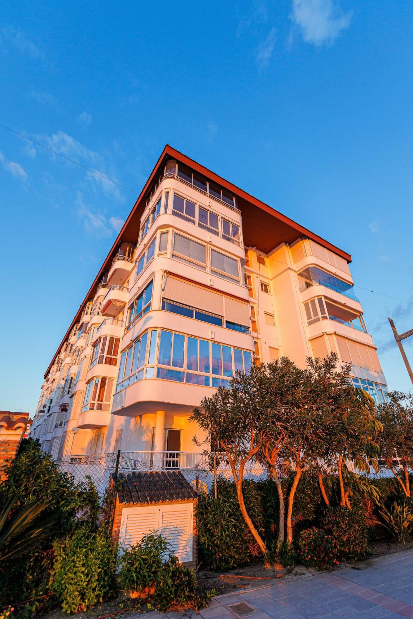 Laguna Beach Wohnung Mit Freiem Meerblick Torrox Esterno foto